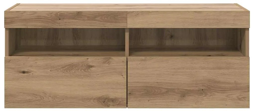 vidaXL Ντουλάπι Τηλεόρασης Τοίχου Artisan Oak 100 x 30 x 40 εκ