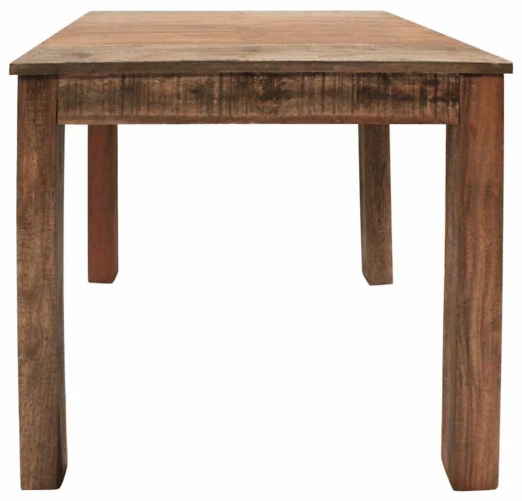 vidaXL Τραπέζι Τραπεζαρίας 82x80x76 εκ. από Μείγμα Ανακυκλωμένων Ξύλων