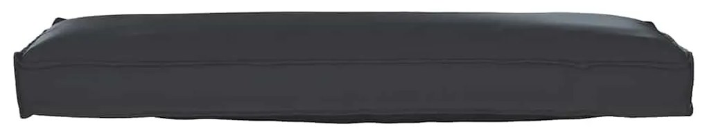 vidaXL Σετ Μαξιλαριών Πάγου 2 pcs Μαύρο 120 x 40 x 8 εκ