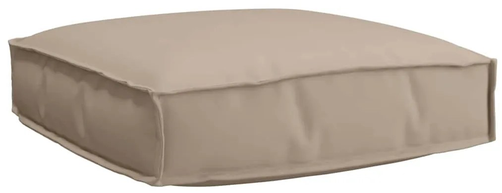 vidaXL Σετ Μαξιλαριών Πάγου 2 pcs Taupe Ύφασμα Όξφορντ