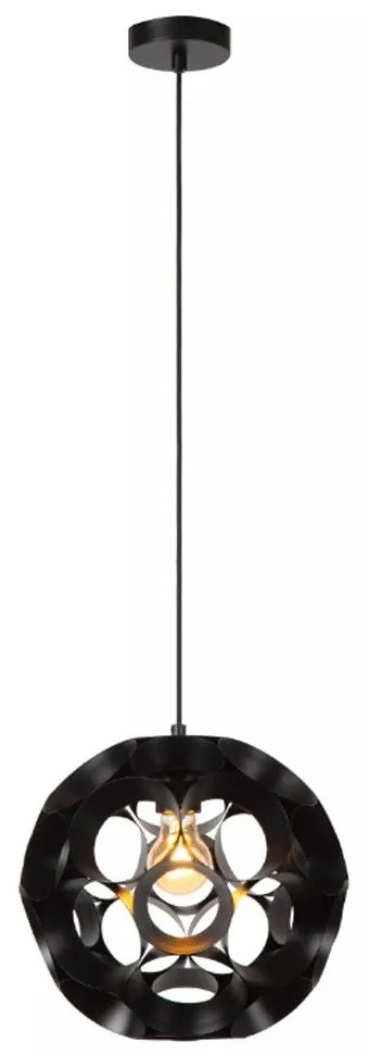 Φωτιστικό Οροφής Hannelore 10423/30/30 30x163cm 1xE27 40W Black Lucide