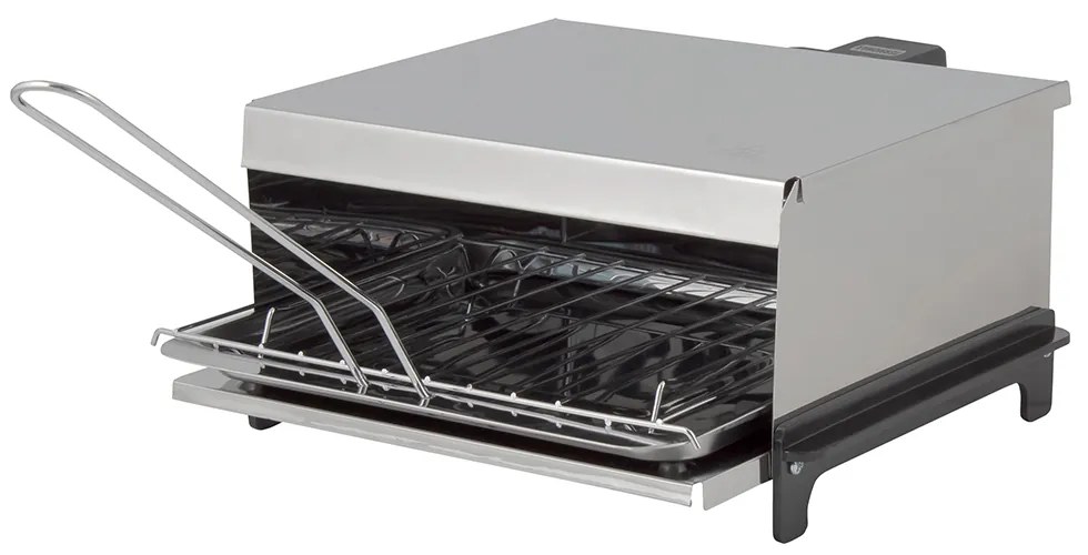Termomax TR202G Party Grill Επιτραπέζια Ηλεκτρική Ψησταριά Σχάρας 800W με Καπάκι