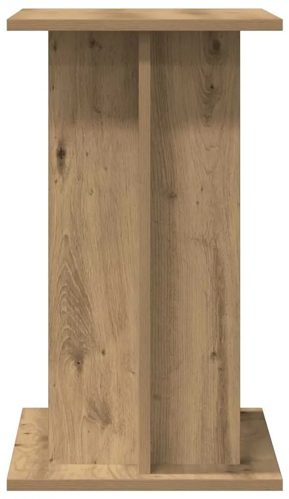 Βάση ενυδρείου vidaXL Artisan Oak 80x35x60 cm Κατασκευασμένο ξύλο