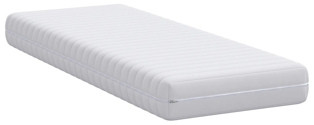vidaXL Στρώματα Λευκό 70 x 200 cm 100% ύφασμα πολυεστέρα