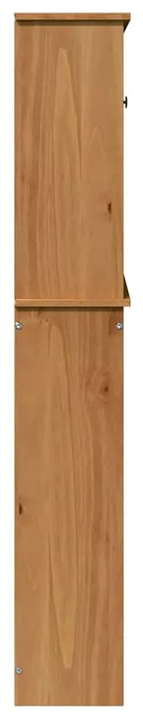 vidaXL Ντουλάπα Πλυντηρίου VIGO Καφέ και Μέλι Καφέ 72,5 x 27 x 161 εκ