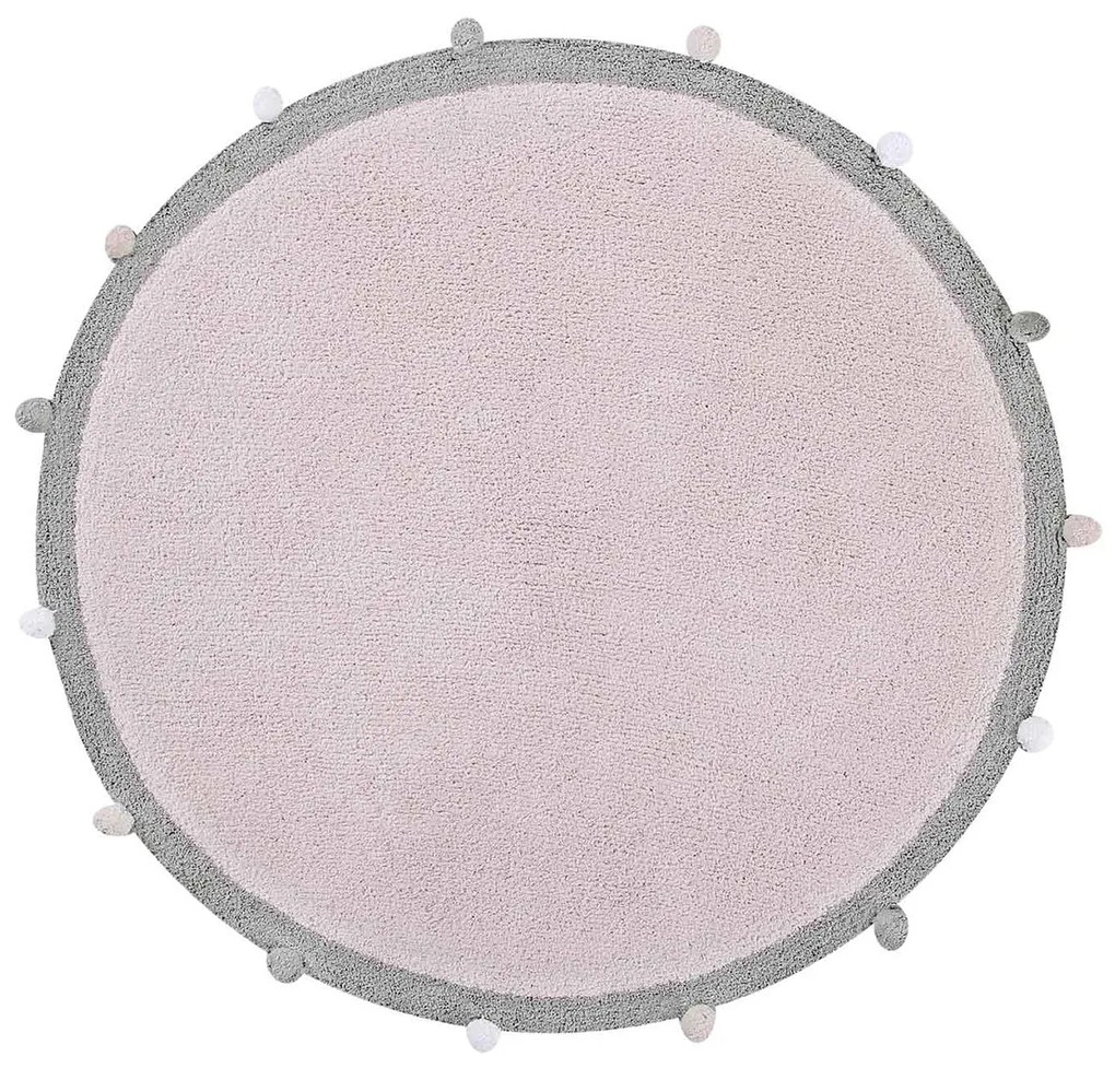 Στρογγυλό Χαλί All Season (Φ120) Lorena Canals Bubbly Pink