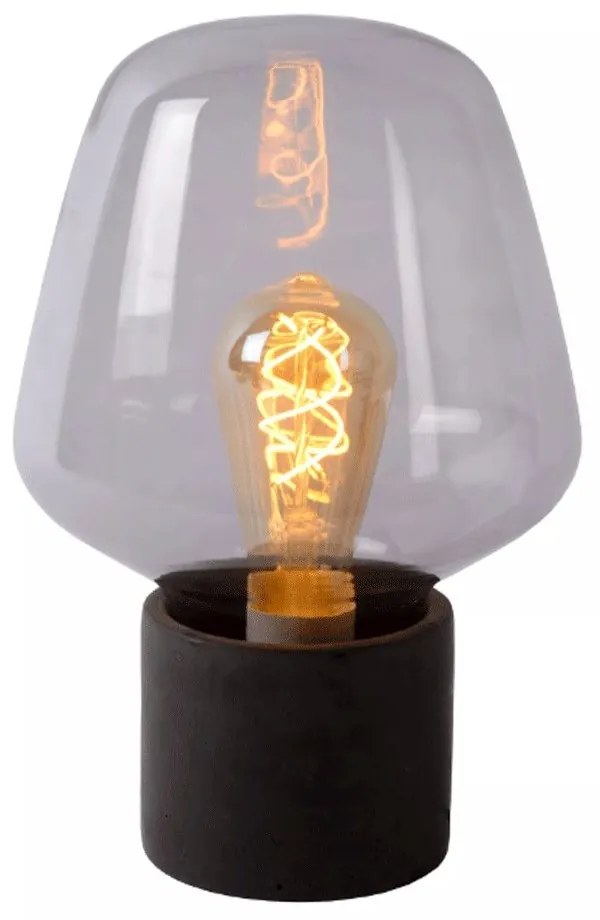 Φωτιστικό Επιτραπέζιο Becky 45569/01/65 20x29,5cm 1xE27 40W Smoke Lucide