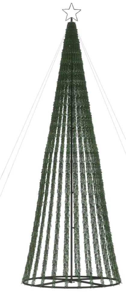 vidaXL Χριστουγεννιάτικο δέντρο LED 688 LED Ζεστό Λευκό 300 εκ.