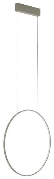 Κρεμαστό Φωτιστικό Οροφής LED 21W Λαδί Circolo M 11401 Nowodvorski -11401-Πράσινο 11401