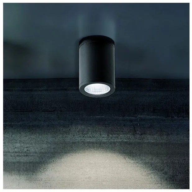 Πλαφονιέρα Φωτιστικό Οροφής LED 6W IP54 3000K Sole Zafferano-LD0120G3-Γκρι LD0120G3