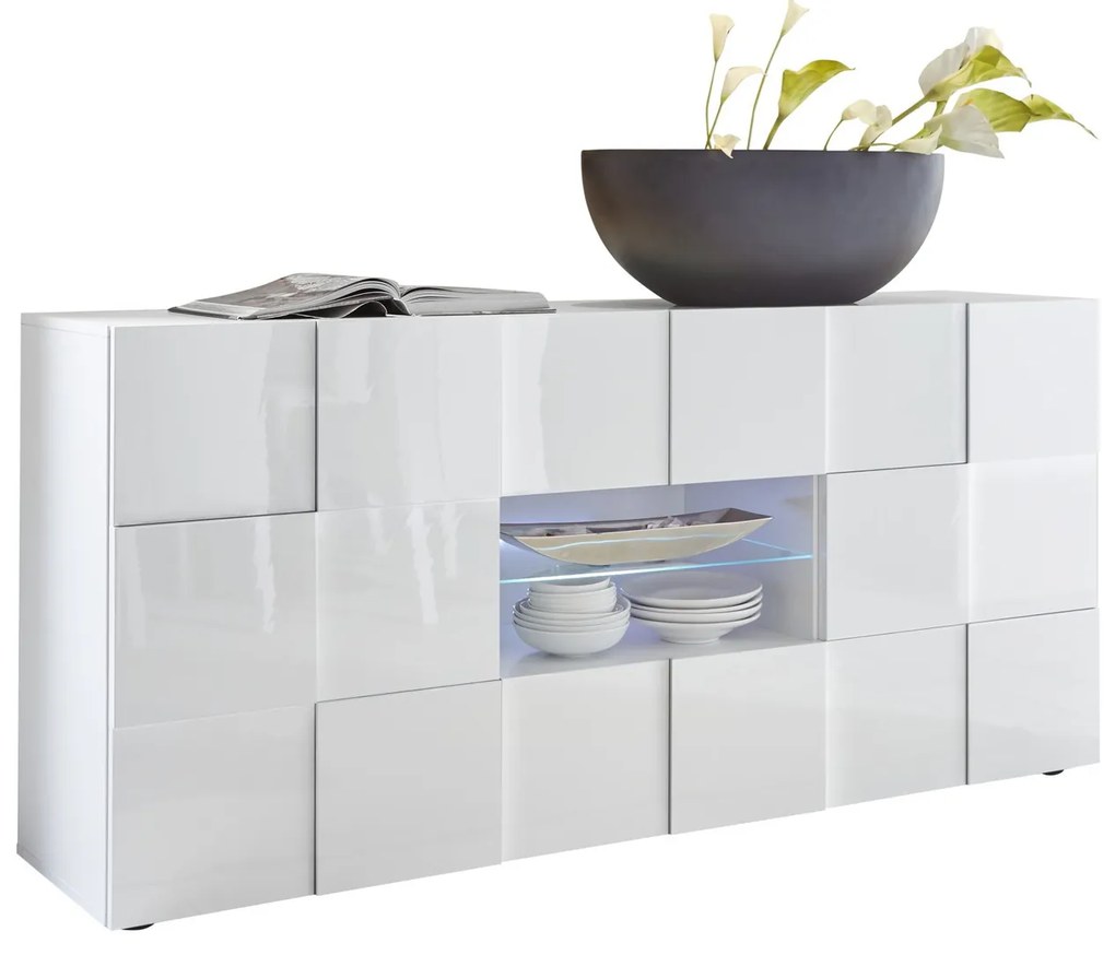 Έπιπλο Τηλεόρασης Λευκό 121x43x57