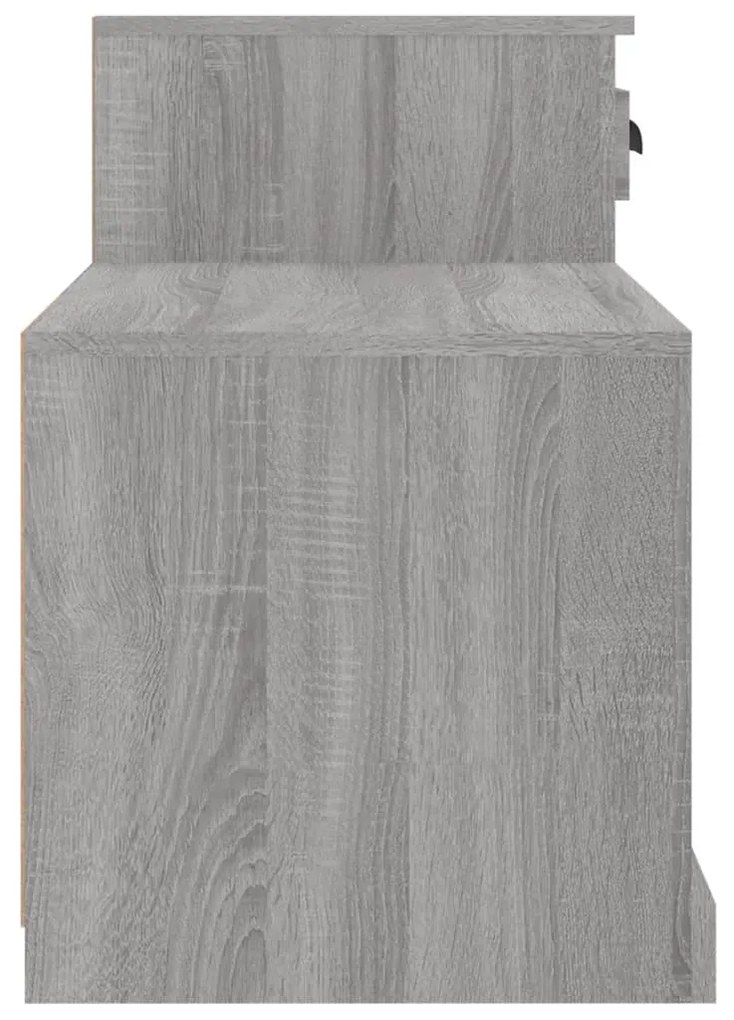 vidaXL Παπουτσοθήκη Γκρι Sonoma 100x42x60 εκ. από Επεξεργασμένο Ξύλο