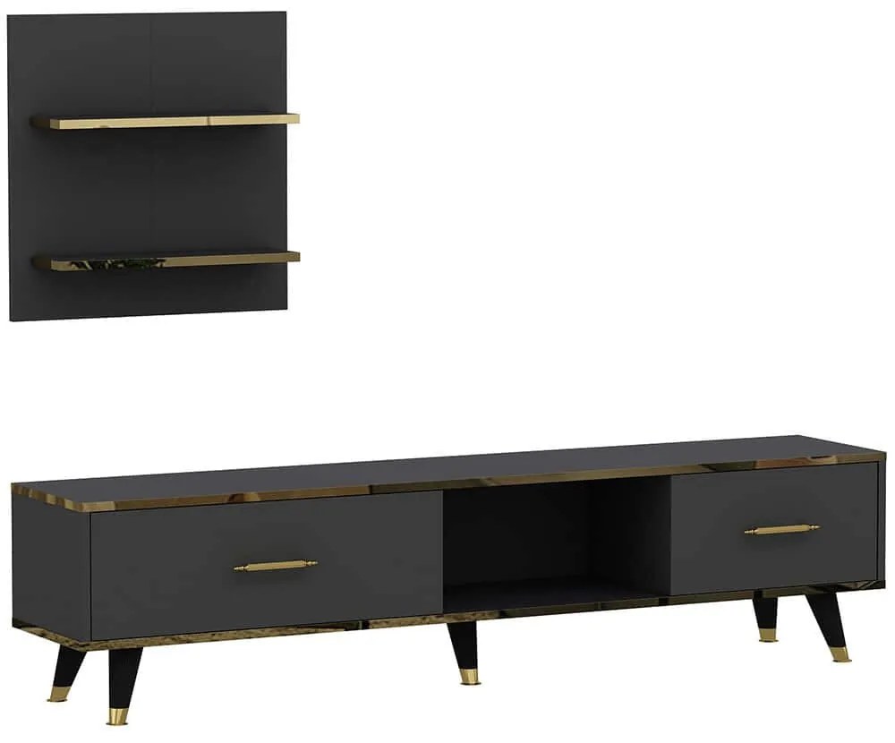 Σύνθεση Τηλεόρασης Aren 382NRC1126 180x35x43,6cm Anthracite