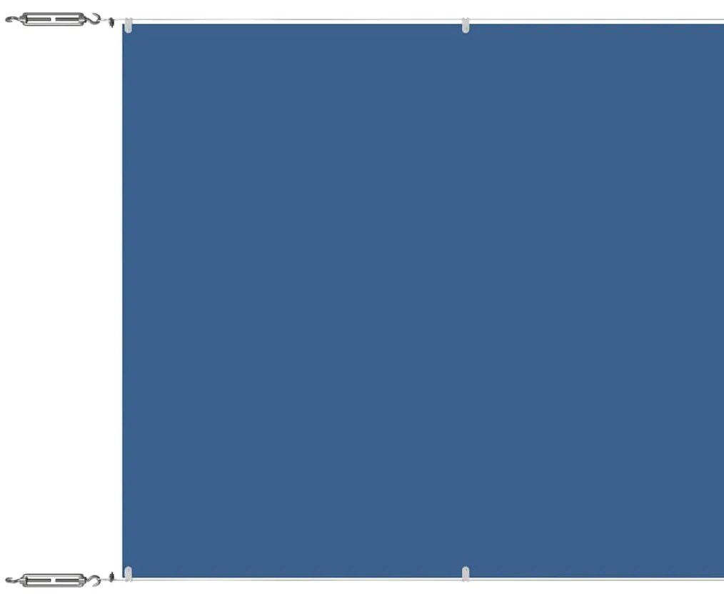 vidaXL Τέντα Κάθετη Μπλε 100 x 800 εκ. από Ύφασμα Oxford