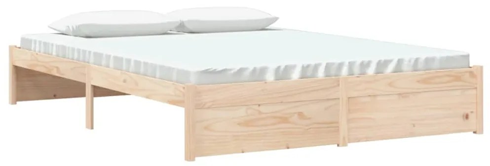 Πλαίσιο Κρεβατιού 150 x 200 εκ. Μασίφ Ξύλο King Size 814954