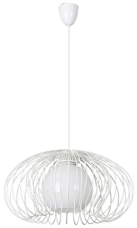 Φωτιστικό Οροφής Mersey I 5295 White Nowodvorski Metal, Glass