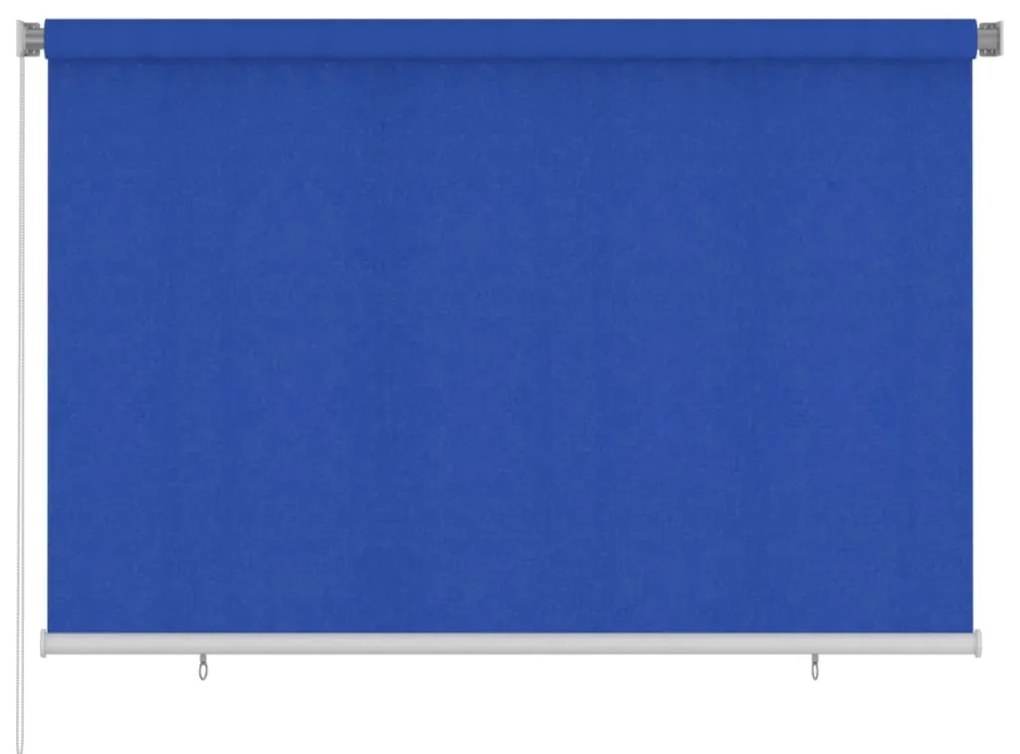 vidaXL Στόρι Σκίασης Ρόλερ Εξωτερικού Χώρου Μπλε 220 x 140 εκ. HDPE