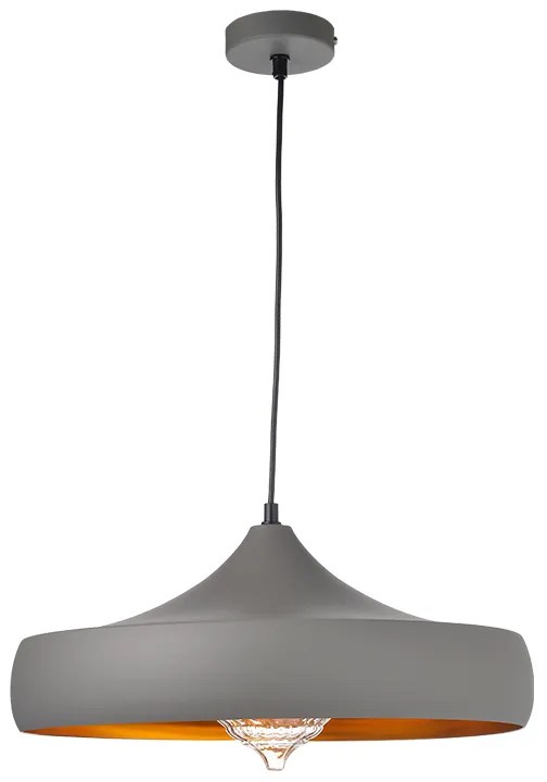 Φωτιστικό Κρεμαστο Aca KS07961PGG CALIPHATE Γκρι (Grey)