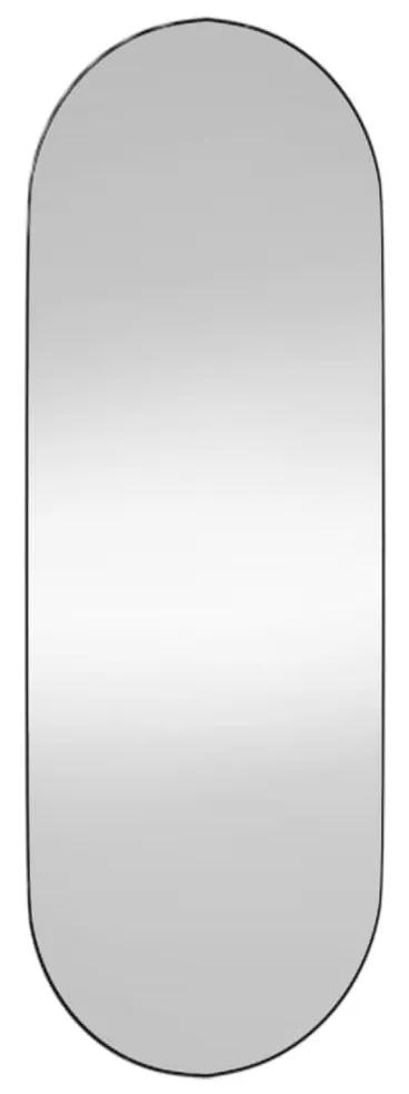Καθρέφτης Τοίχου Οβάλ 15 x 40 εκ. από Γυαλί - Ασήμι