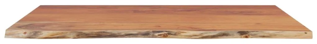 vidaXL Πάγκος Μπάνιου Ορθογώνιος 90x60x2,5 εκ. από Μασίφ Ξύλο Ακακίας
