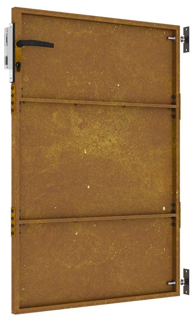 vidaXL Πύλη Κήπου 85 x 125 εκ. από Ατσάλι Corten