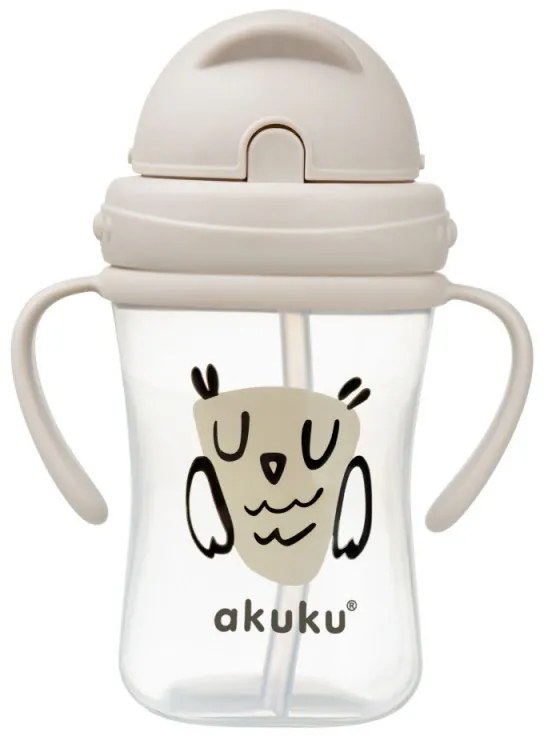 Παγούρι Με Καλαμάκι 300ml Akuku Owl