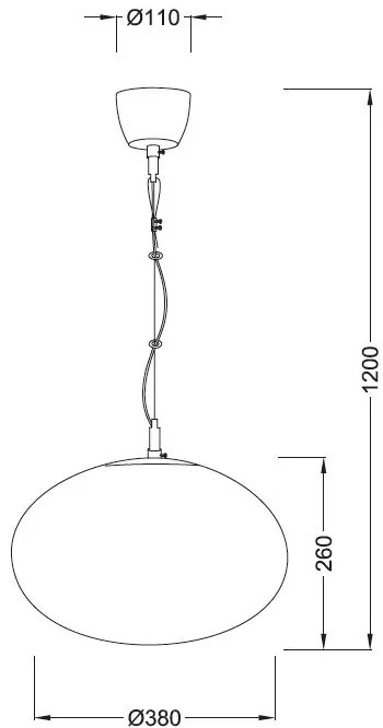 Φωτιστικό Nova Oval