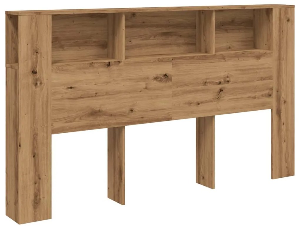 Κεφαλάρι Με Αποθηκευτικό Χώρο 180x18,5x102,5 εκ. Επεξ. Ξύλο 856885