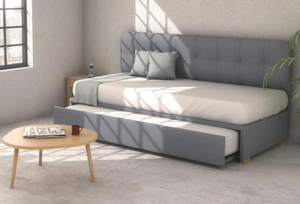 Καναπές κρεβάτι με συρόμενο κρεβάτι Τιτάνας  110X200