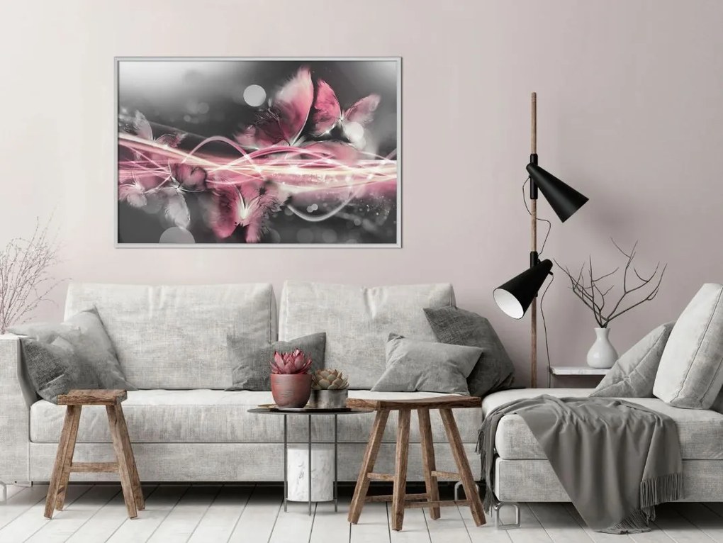 Αφίσα - Moments Like Butterflies - 30x20 - Χρυσό - Χωρίς πασπαρτού