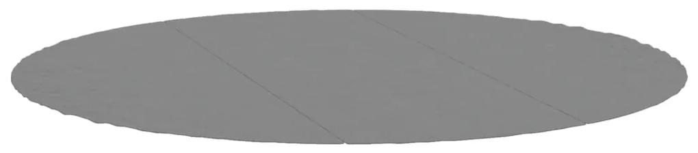 vidaXL Υπόστρωμα Πισίνας Ανοιχτό Γκρι Ø396 εκ. Πολυεστερικό Γεωύφασμα