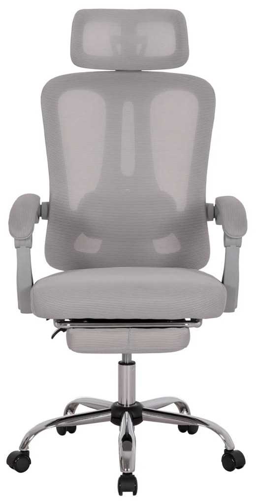 ΚΑΡΕΚΛΑ ΓΡΑΦΕΙΟΥ BARNET HM18258.02 ΓΚΡΙ MESH-ΓΚΡΙ ΣΚΕΛΕΤΟΣ NYLON 61x62x123Υ