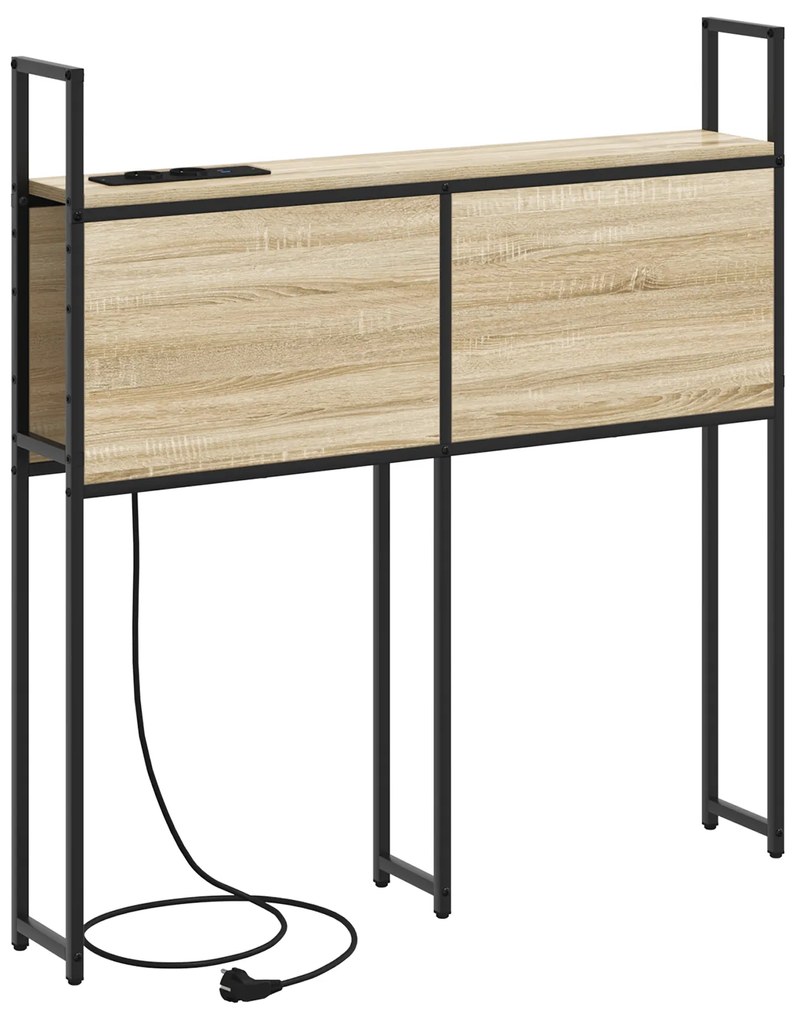 vidaXL Κεφαλάρι Αποθήκης Sonoma Δρυς 90 cm Επεξεργασμένο ξύλο