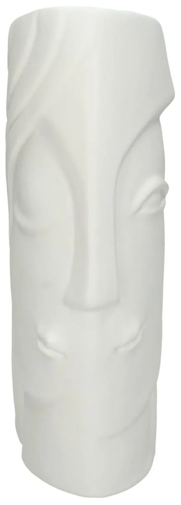 Βάζο ArteLibre Λευκό Κεραμικό 13x8.5x25.5cm-05152921