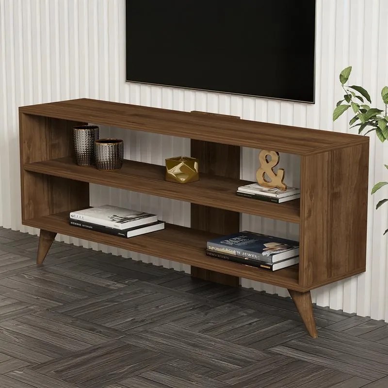 Σύνθετο σαλονιού Prestige καρυδί 120x29,6x50 εκ. 120x29.6x50 εκ.