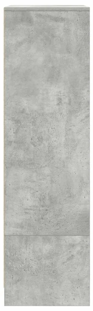 vidaXL Ντουλάπι με συρτάρι 55,5x34x119,5 εκ. Ξύλινο μηχανουργικό ξύλο