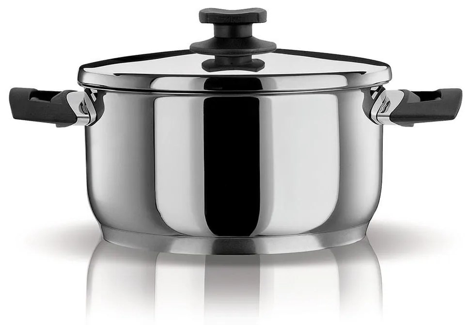 Κατσαρόλα Φ 26 Cm New Classic 015026201 Inox Pyramis 26cm Stainless Steel