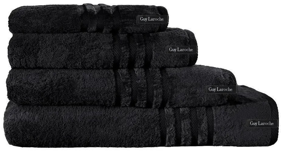 ΠΕΤΣΕΤΑ ΜΠΑΝΙΟΥ 90x150cm GUY LAROCHE - BONUS BLACK