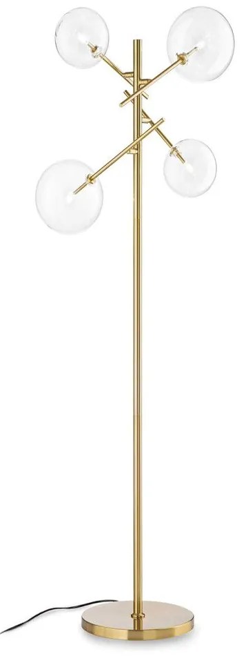 Φωτιστικό Δαπέδου Equinoxe 290966 56x166cm G4 max 4x2W Brass Ideal Lux