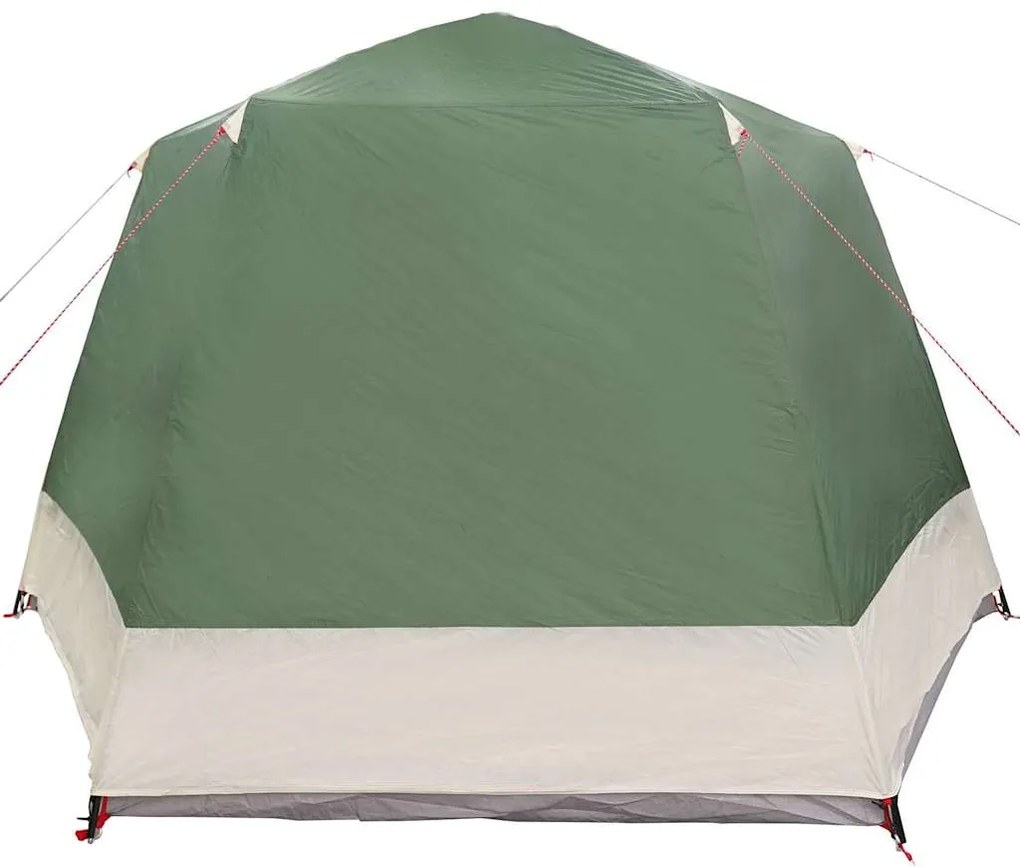 vidaXL Σκηνή Camping Πράσινο 420 x 420 x 227 εκ Πολυεστέρας