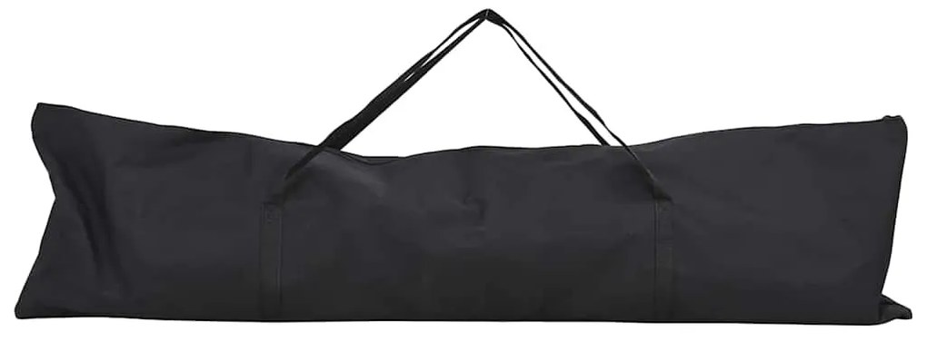 vidaXL Μπέιζμπολ & Σόφτμπολ Μαύρο 214.5 x 89.5 x 181 εκ. Πολυεστέρας