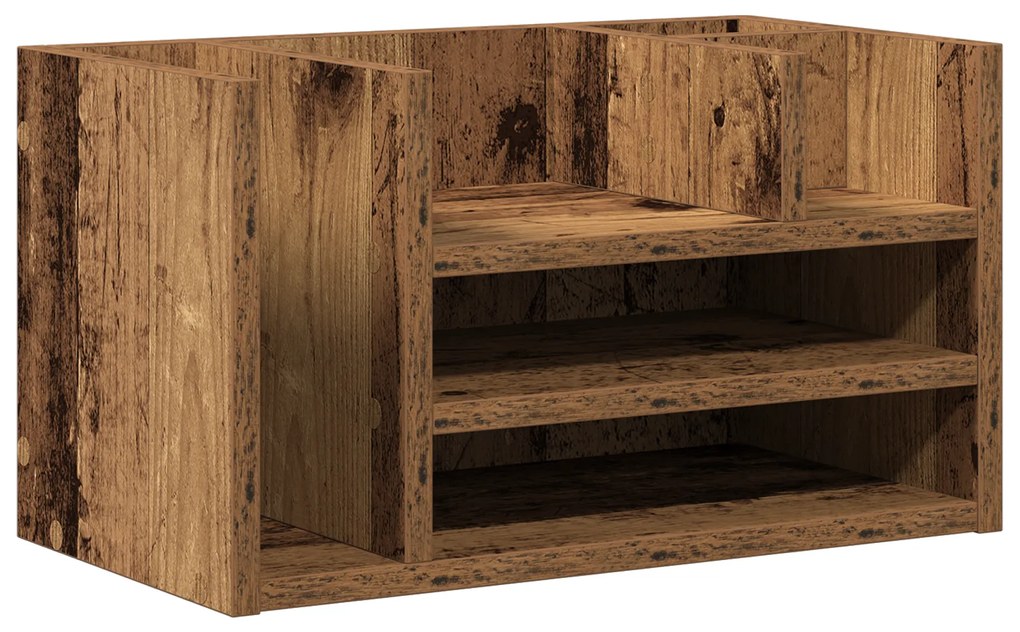 vidaXL Οργανωτής Γραφείου Ξύλο 44.5x24x25 cm