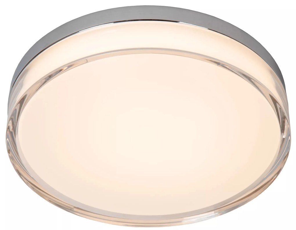 Φωτιστικό Οροφής Lucide 78151-18-61 PLANO Λευκό (White)|Χρώμιο (Chrome) 2700 K