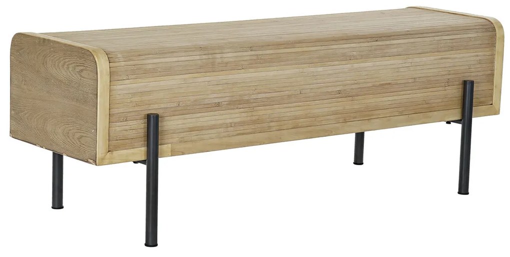 Σκαμπό DKD Home Decor Φυσικό Ξύλο Μέταλλο 120 x 40 x 43 cm