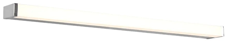 Φωτιστικό Μπάνιου Επίτοιχο IP44 L80cm LED 12w 3000K 1400lm Chrome Trio Lighting Fabio 283817906