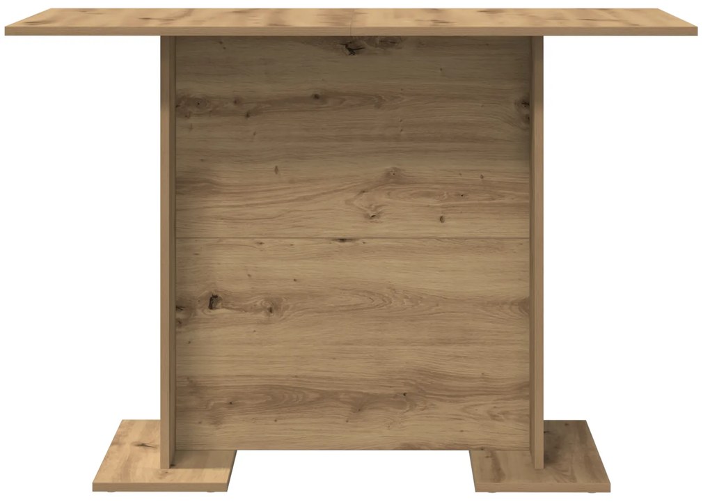 vidaXL Τραπέζι Φαγητού Artisan Oak 110x60x75 εκ Επεξεργασμένο Ξύλο