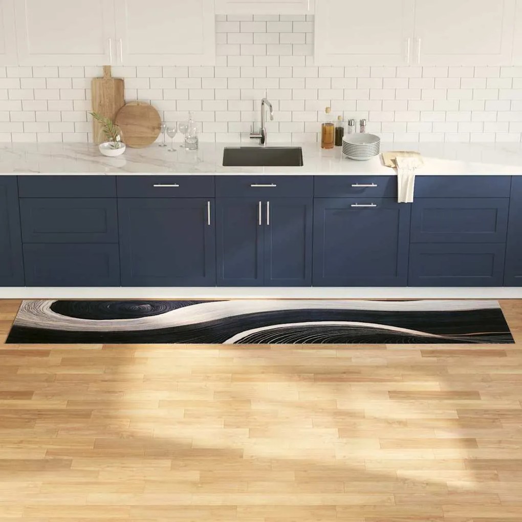 vidaXL Χαλί Κουζίνας Other Κυματιστό 60 x 300 cm Βελούδο