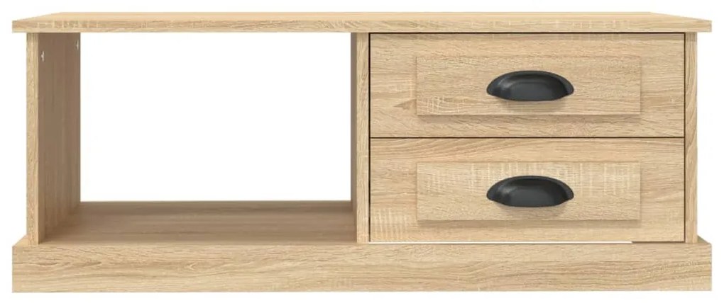 vidaXL Τραπεζάκι Σαλονιού Sonoma Δρυς 90x50x35 εκ. Επεξεργασμένο Ξύλο