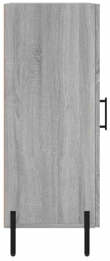 vidaXL Ντουλάπι Γκρι Sonoma 34,5x34x90 εκ. από Επεξεργασμένο Ξύλο