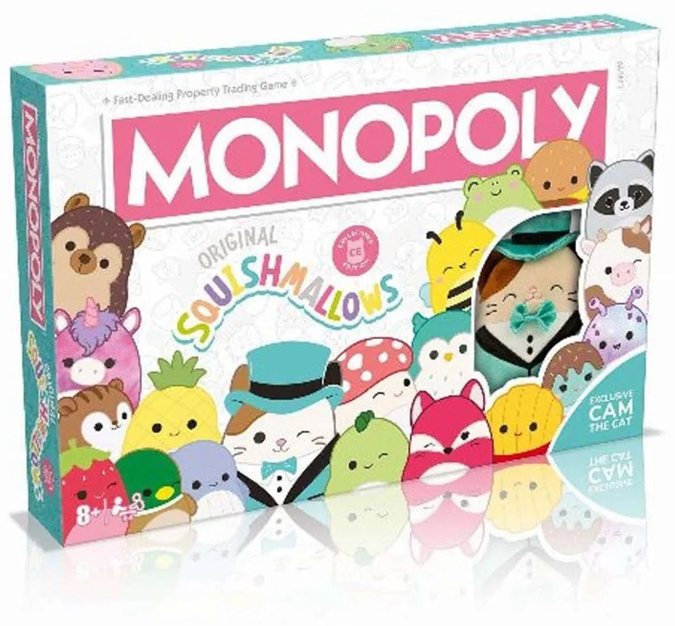 Επιτραπέζιο Παιχνίδι Monopoly Original WM04179-EN1-6 SquisHMallows Multi Winning Moves